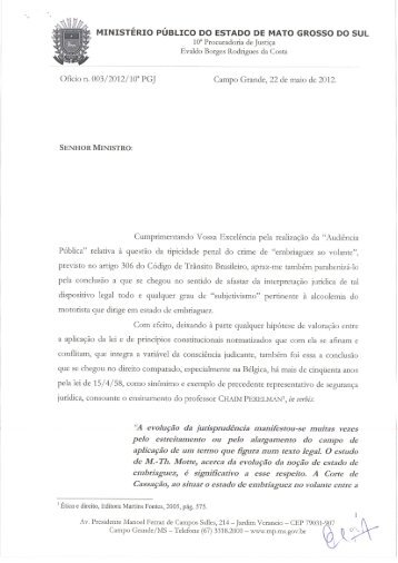 Ofício recebido - Dr. Evaldo Borges Rodrigues da Costa - STF