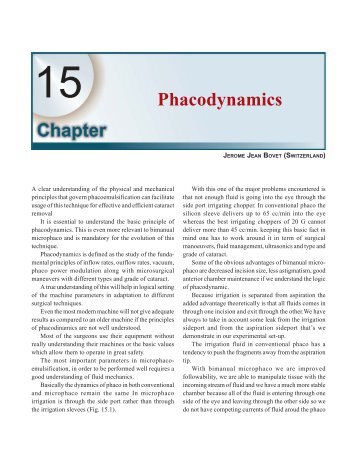 Phacodynamics