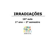 16 ª Aula - Irradiações