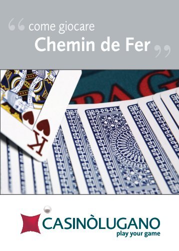 regolamento dello Chemin de Fer - Casinò Lugano