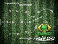 Futebol Estatística 2013 - Blogs da Band