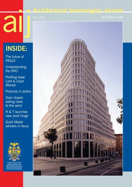 Architectural Ironmongery Journal - GAI
