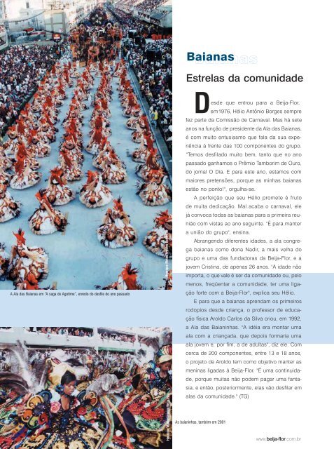 Revista 2002 - Beija-Flor