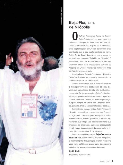 Revista 2002 - Beija-Flor