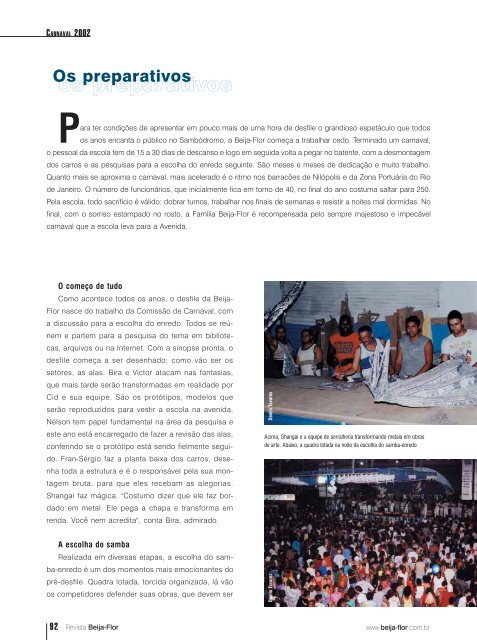 Revista 2002 - Beija-Flor