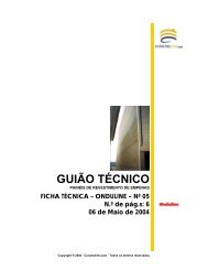 GUIÃO TÉCNICO - Construlink.com