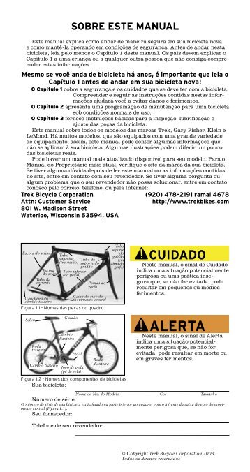 Owner's Manuals - Trek Bikes