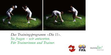 Das Trainingsprogramm «Die 11». - Deutscher Hockey Bund e.V.