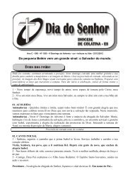 4° Domingo do Advento - Diocese de Colatina/ES