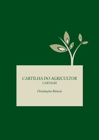 CARTILHA AGRICULTOR A4 COM DESENHOS ... - Semace