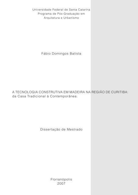 Fábio Domingos Batista A TECNOLOGIA CONSTRUTIVA EM ...