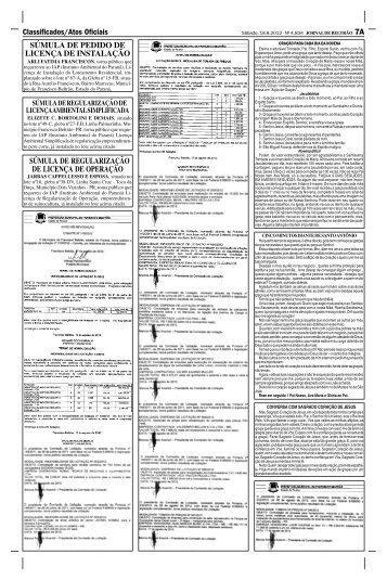 Sábado 18 de agosto - Jornal de Beltrão