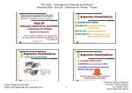 Cobertura em telhado - Tecnologia da Construção de Edifícios II - USP