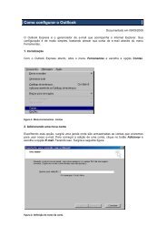 Configuração do Outlook - USP