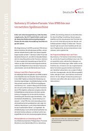 7. Solvency II Forum - deutscherueck.de