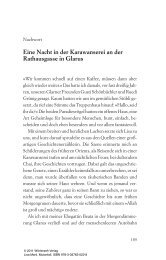 Nachwort von Andreas Vollenweider - Wörterseh Verlag