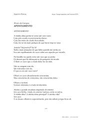 APONTAMENTO - Arquivo Pessoa