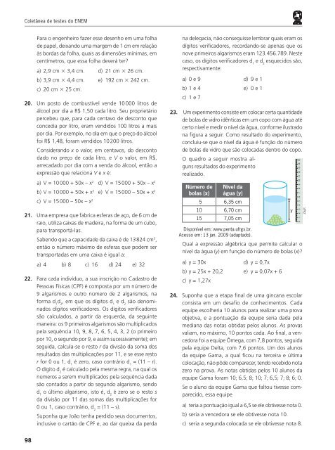 MATEMÁTICA - Colégio Visão