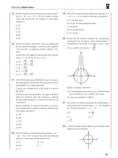 MATEMÁTICA - Colégio Visão