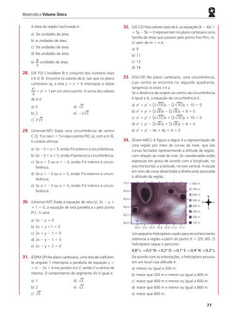 MATEMÁTICA - Colégio Visão