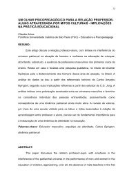 um olhar psicopedagógico para a relação professor- aluno