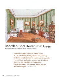 Morden und Heilen mit Arsen - Deutsches Museum