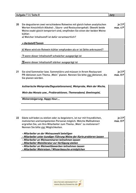 Lösung - Deutsches Weininstitut