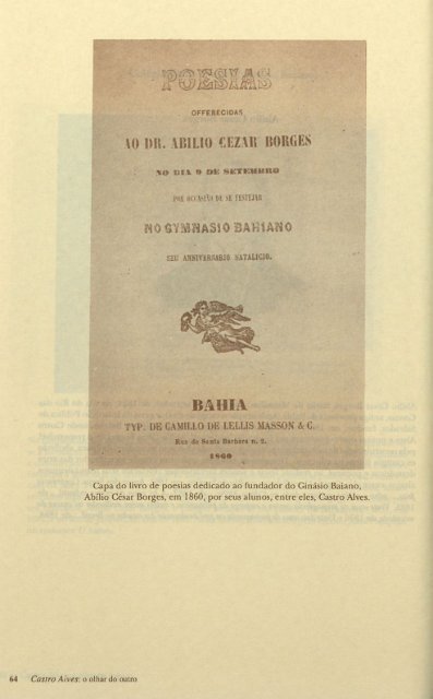 Castro Alves: o olhar do outro - Fundação Biblioteca Nacional