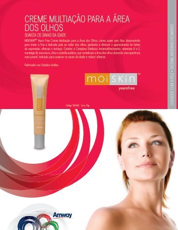 Years Free Creme Multiação para a Área dos Olhos - Amway