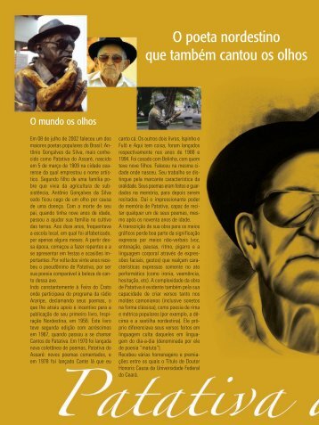 O poeta nordestino que também cantou os olhos