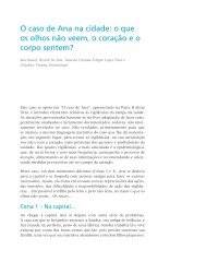 O caso de Ana na cidade: o que os olhos não veem, o ... - Fiocruz