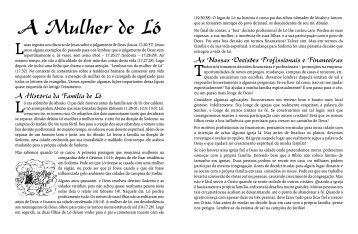 A Mulher de Ló - Estudos da Bíblia