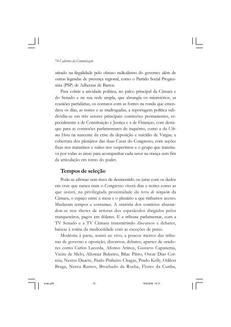 Jornalismo Ontem e hoje - Portal da Prefeitura da Cidade do Rio de ...