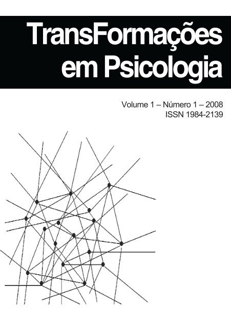 TransFormações em Psicologia - Instituto de Psicologia da USP