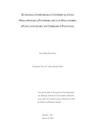 ecologia comparada e conservação da onça-pintada - Pró-Carnívoros