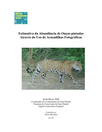 Estimativa da Abundância de Onças-pintadas Através do ... - Panthera