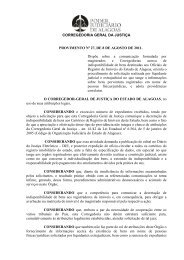 CORREGEDORIA GERAL DA JUSTIÇA PROVIMENTO Nº 27, DE 8 ...