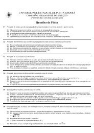 clique aqui - UEPG - Universidade Estadual de Ponta Grossa