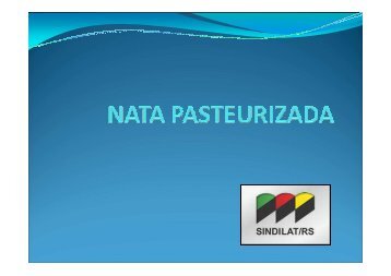 NATA PASTEURIZADA - Ministério da Agricultura