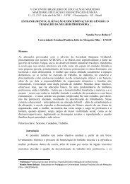 O Trabalho da Mulher Professora - V EBEM - Encontro Brasileiro de ...