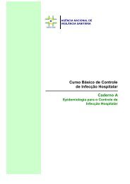 Curso Básico de Controle de Infecção Hospitalar Caderno A - CCIH
