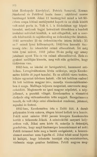 A Jókai-jubileum ; és a nemzeti diszkiadás története : az ... - MEK