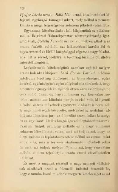 A Jókai-jubileum ; és a nemzeti diszkiadás története : az ... - MEK