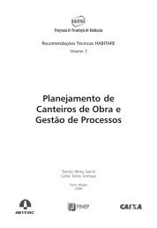 Planejamento de Canteiros de Obra e Gestão de Processos - Habitare