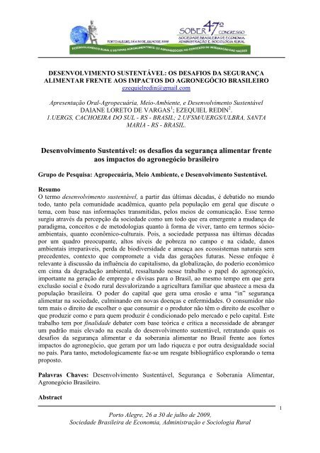 O Desafio Do Desenvolvimento Sustentável Em Um Mundo Globalizado Redação O Desafio Do Desenvolvimento Sustentável Em Um Mundo Globalizado Redação