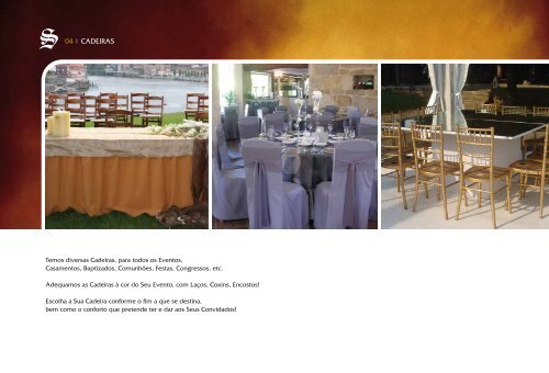 organização de eventos e aluguer de materiais - Seabras Eventos