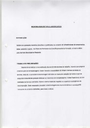 Memória Descritiva e Justificativa - Câmara Municipal de Resende