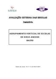 AGRUPAMENTO VERTICAL DE ESCOLAS DE EIRIZ-ANCEDE BAIÃO