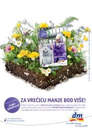 za vrećicu manje bod više! - dm drogerie markt Bosna i Hercegovina