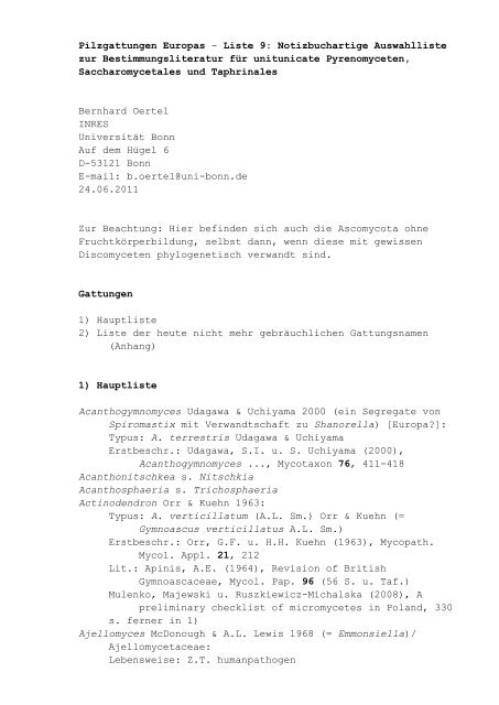 Pilzgattungen Europas Liste 9 Notizbuchartige Dgfm Pilzgattungen Europas Liste 9 Notizbuchartige Dgfm